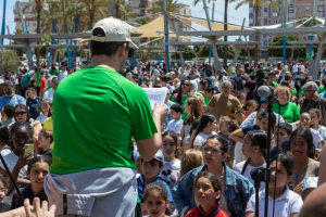 Lectura del manifiesto en Melilla